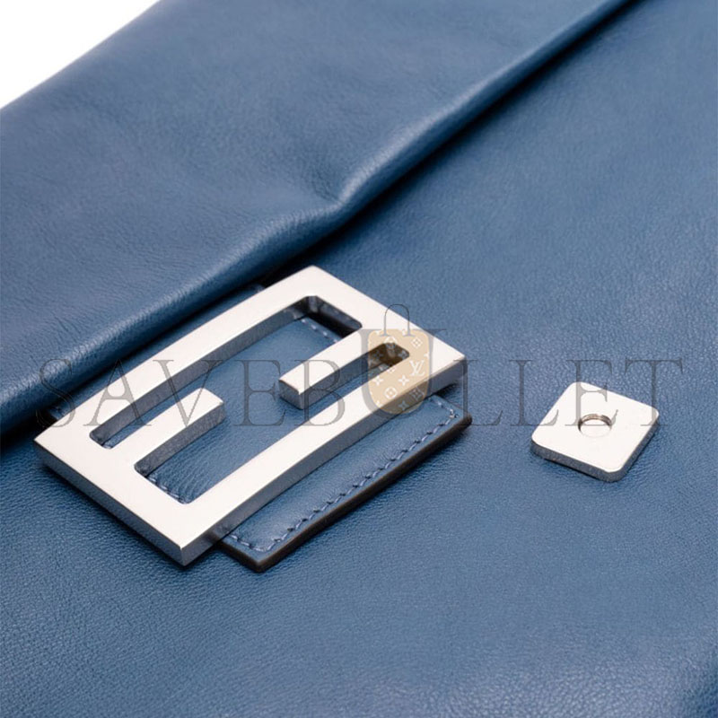 FENDI BAGUETTE CHAIN LARGE LEATHER SHOULDER BAG  (40*18.5*7cm)